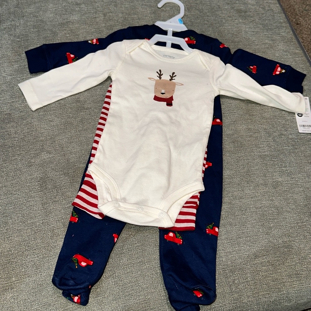 Carters baby Christmas outfit